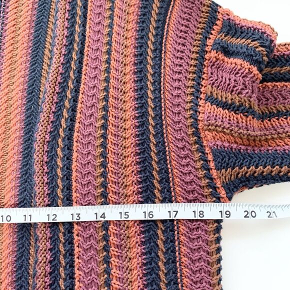 Urban Outfitters Ecote Riley Patterned Maxi Sweater Cardigan Boho Size M - Picture 13 of 14